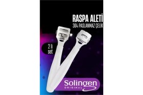 Resim Hsnet Raspa Aleti - Jiletli Ayak Topuk Törpüsü 2 Adet Solingen Profesyonel 