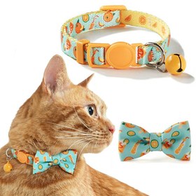Resim Bow Tie Cat Collar Safe Easy Open 31800 - Green 