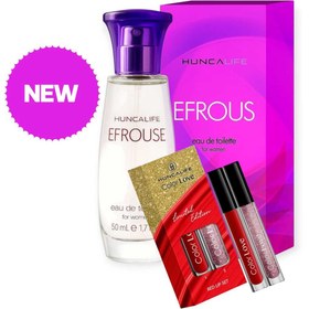 Resim Huncalife Efrouse Edt 50 ml Kadın Parfümü-Color Love Mat Likit Dudak Ruj 