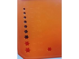Resim Makro Yapı 9 Parça Yıldız Uzun Alyan Takımı Allen Seti Bits Uçlu 