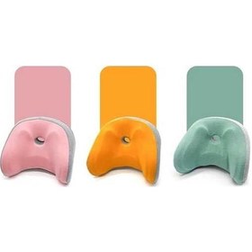 Resim Wondernest Çocuk Araba Kafa Yastığı, U Tipi Bellek Pamuk Boyun Yastık, Seyahat Uyku İçin Ayarlanabilir, Pembe 