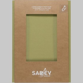 Resim Sarev New Slow Cıty 140X200 Fıtted Çarşaf, .Yeşil 