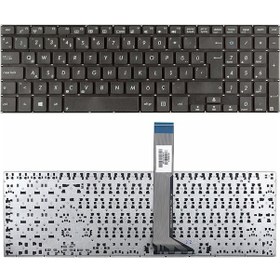 Resim Asus Uyumlu 0knb0-610btu00, 0knb0-612dtu00, 0knb0-610bus00 Klavye Tuş Takımı Tuş Seti Siyah Türkçe 