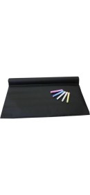 Resim Özbience Siyah Yazı Tahtası Folyosu, 100CM x 1m, Çok Amaçlı ve Dayanıklı 