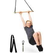 Resim Indirimsmart Bundera Duyusal Ahşap Trapez Salıncak Çocuk Aktivite Salıncağı Siyah 