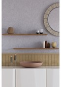 Resim Yankı-BYEG 2li 70 cm Safir Meşe Mdf Duvar Rafı Gizli Bağlantı Kitaplık 