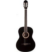 Resim Toledo LC-3900BK 4/4 Klasik Gitar (Siyah) 