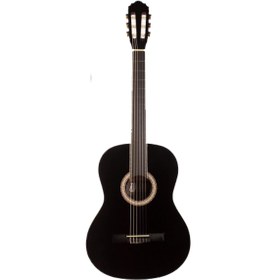 Resim Toledo LC-3900BK 4/4 Klasik Gitar (Siyah) 