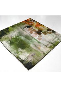 Resim Miray Nevada Büyük Boy Organik Pamuk Eşarp - 120 X 120 - 06253 Çimen Yeşili 
