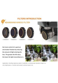 Resim DJI Mavic Pro Kamera Lens için Nd4 Filtre Nötr Yoğunluk 