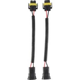Resim Parallax 2pcs 9006 Ila H11 H8 Far Sis Far Dönüşüm Konnektörü Kablo Demeti Kablo Soket Konnektörü Onarım Kiti (Yurt Dışından) 