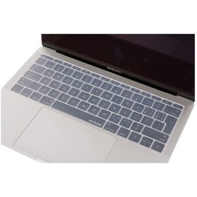 Resim Laptop Macbook Pro Klavye Koruyucu Uk-eu İngilizce 12inç A1534 - 13inç A1708 İle Uyumlu Şeffaf 