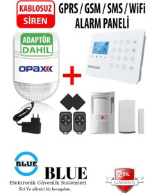 Resim Opax Kablosuz Wifi Alarm 