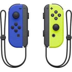 Resim Nintendo Switch Joy-con Controller 2'li Neon Sarı Lacivert 