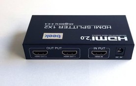 Resim Bs-Vsp-Ha02Uh Beek Hdmi Splitter 2 Ports, Hdmi 2.0, 4K60Hz, 1080P 60Hz 