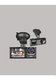 Resim Ta-01 G-sensörlü 3'lü Kayıtlı Araç Kamerası 