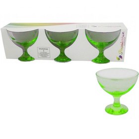 Resim Paşabahçe Workshop 3 Adet Renkli Dondurmalık Kase 44715 