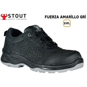 Resim Stout İş Ayakkabısı Kompozit Burunlu Dd 52 Fuerza Amarillo S1p Gri - 4 