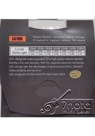 Resim La-10h 010 Akustik Gitar Teli 