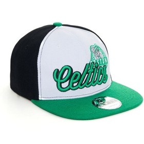 Resim Berellini Celtics Hip-hop Şapka Özel Kolleksiyon Beyaz - Yeşil 