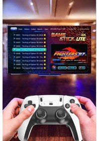 Resim Cosmotex Joystick Çift Kollu Oyun Kolu Retro Oyun Yüksek Çözünürlüklü 3d Game 