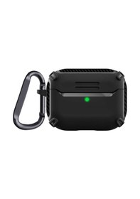 Resim Apple Uyumlu AirPods Pro 2 Kılıf Zore Airbag 26 Silikon-Siyah Siyah 