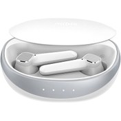 Resim Vkemall Mibro S1 Bluetooth 5.3 Kulaklıklar - Ipx5 Su Geçirmez, 35 Saat Pil Ömrü, Enc Konuşma Gürültü Engelleme, Beyaz 