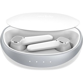 Resim Vkemall Mibro S1 Bluetooth 5.3 Kulaklıklar - Ipx5 Su Geçirmez, 35 Saat Pil Ömrü, Enc Konuşma Gürültü Engelleme, Beyaz 