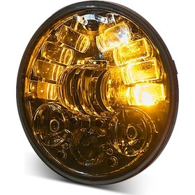 Resim Reedark 5,75 İnç Led Motosiklet Farı - 5 Aydınlatma Modu, 50.000 Saat Ömür, Ip67 Su Geçirmez 112 Karakter 