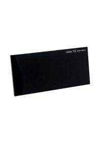 Resim Sağdıç Cs-312 No:12 Kaynak Maske Camı Siyah 50 x 110 Mm 