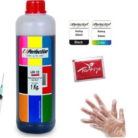 Resim Perfection HP 652 Siyah ve Renkli̇ Kartuş Uyumlu Dolum Seti 4X100 ML 