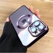 Resim m.tk moveteck Iphone 11 Pro Uyumlu Kılıf Kamera Lens Tam Korumalı Orta Logo Gösterir Halkalı Şeffaf Kapak 