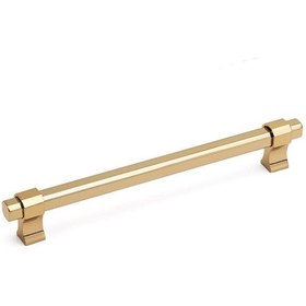 Resim System Altın 192 mm Çekme Mobilya Kulpu (SY8720 0192 GL-GL) 