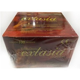 Resim EXTASİA PREZERVATİF 100 LÜ 5 PAKET 