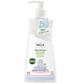 Resim Incia %100 Doğal Konak Önleyici Bebek Vücut ve Saç Şampuanı 350 ml 