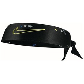 Resim Nike N1003338-912 Dri Fit Head Tie Saç Bandı Siyah 