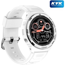 Resim teknotrust Çok Renkli Smart Watch Tank S1 Akıllı Saat Dayanıklı Su Geçirmez Extreme Akıllı Saat Kadın Erkek Ak 