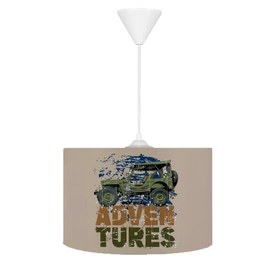 Resim HV252AV OFF ROAD Arabalı Çocuk Odası Sarkıt Avize 
