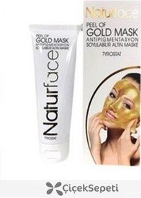 Resim Naturface Leke Açıçı Soyulabilir Altın Maskesi 100Ml 