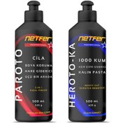 Resim Netfer 2'li Kalın Pasta Cila Set - 2x500 ml 