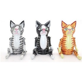 Resim Larimar Ahşap Sallanan Kedi - 9030613240792lmr 