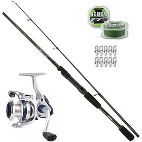 Resim Okuma Aria 4000 - Okuma Wavepower 244cm 15-40gr Spin Olta Seti 