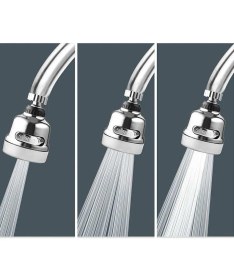 Resim 3 Fonksiyonlu Krom Oynar Musluk Başlığı 