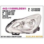 Resim Depo-442-1169rmlem1b - On Far Sag Motoru Uzerınde Krom Opel Cor 