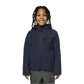Resim Jack Wolfskin Ice Curl Hood Unisex Çocuk Polar Ceket 