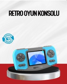 Resim Ceylan Adam El Tipi Retro Oyun Konsolu Çocuklara Özel Portatif Oyun Makinesi 