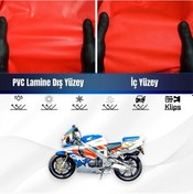 Resim Honda Cbr 929 Rr Motosiklet Brandası Su Geçirmez Branda Kırmızı Branda Motor Branda Lç 