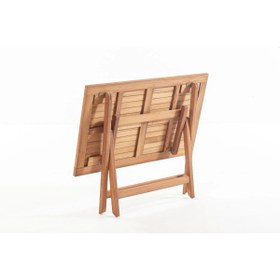 Resim Truva 120 cm Katlanır Bahçe Masası 
