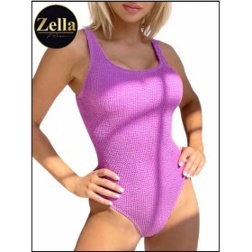 Resim Zella Tek Parça Mayo 95889049 Pembe 