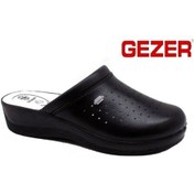 Resim Gezer 4770 Ortopedik 4 Nokta Hastane/Iş Sabo Terlik Siyah 